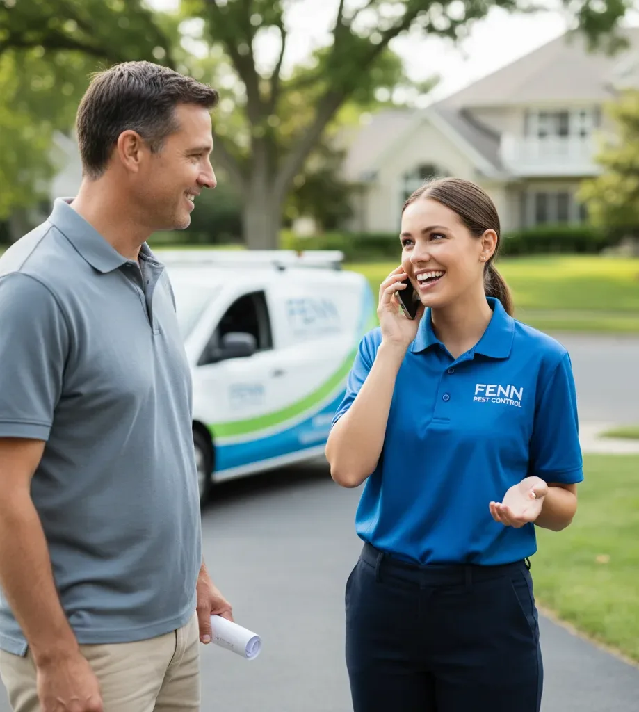 Fenn Pest Control customer support in Harper